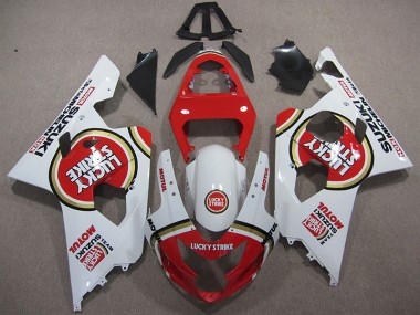 Buy 2004-2005 Red White Lucky Strike Motul Suzuki GSXR600 Motorcycle Replacement Fairings Canada