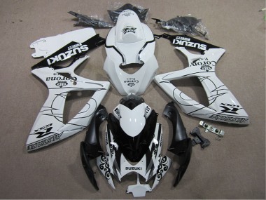 Buy 2006-2007 White Black Corona Extra Suzuki GSXR600 Motorcylce Fairings Canada