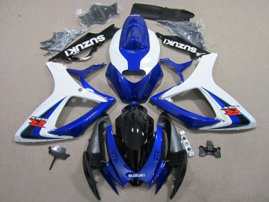Buy 2006-2007 Blue White Suzuki GSXR600 Motorbike Fairings Canada