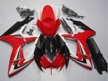 Buy 2006-2007 Black Red Suzuki GSXR600 Replacement Motorcycle Fairings Canada