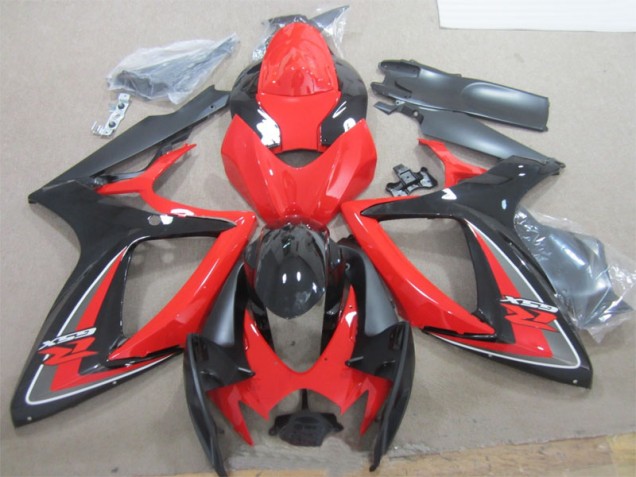 Buy 2006-2007 Black Red Suzuki GSXR600 Motorcylce Fairings Canada Buy 2006-2007 Black Red Suzuki GSXR600 Motorcylce Fairings Canada