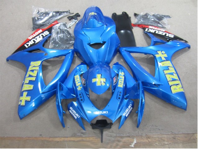 Buy 2006-2007 Blue Yellow Rizla Suzuki GSXR600 Motorbike Fairing Canada Buy 2006-2007 Blue Yellow Rizla Suzuki GSXR600 Motorbike Fairing Canada