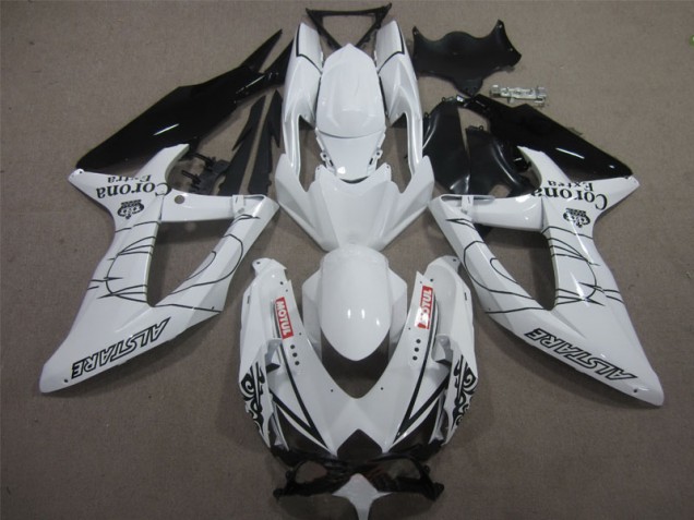 Buy 2008-2010 White Black Corona Extra Motul Suzuki GSXR600 Motorbike Fairing Canada