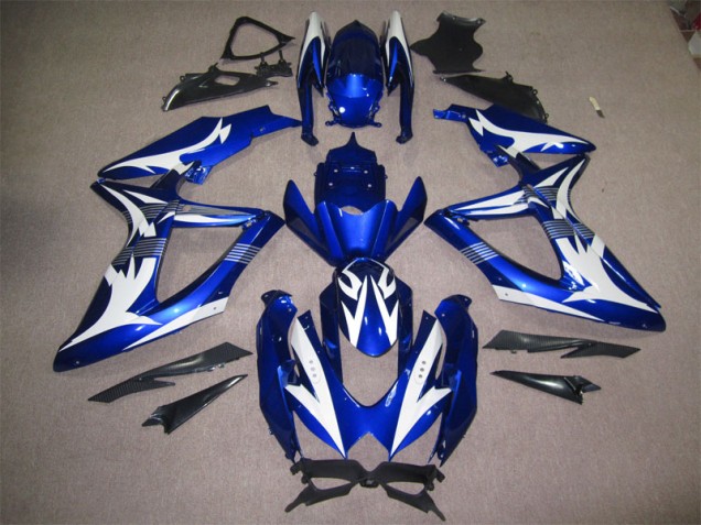 Buy 2008-2010 Blue White Suzuki GSXR600 Motorcycle Bodywork Canada
