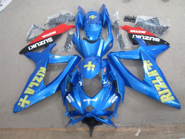 Buy 2008-2010 Blue Yellow Rizla White Motul Suzuki GSXR600 Motorcycle Fairings Canada Buy 2008-2010 Blue Yellow Rizla White Motul Suzuki GSXR600 Motorcycle Fairings Canada