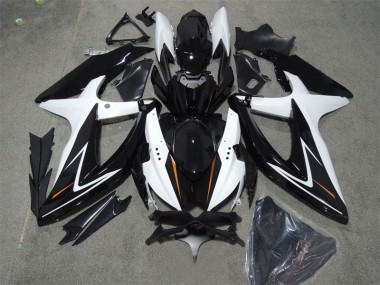 Buy 2008-2010 Black White Suzuki GSXR600 Bike Fairings Canada