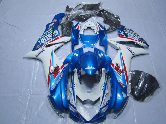 Buy 2011-2021 Blue White Suzuki GSXR600 Replacement Motorcycle Fairings Canada Buy 2011-2021 Blue White Suzuki GSXR600 Replacement Motorcycle Fairings Canada