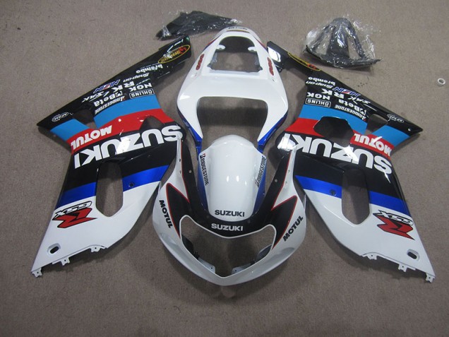 Buy 2001-2003 White Blue Red Motul Suzuki GSXR750 Motorbike Fairing Canada Buy 2001-2003 White Blue Red Motul Suzuki GSXR750 Motorbike Fairing Canada
