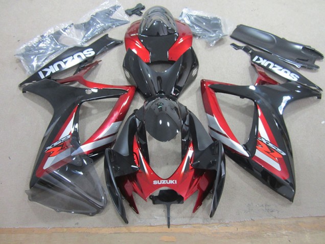 Buy 2006-2007 Black Red Suzuki GSXR750 Motorcycle Fairing Canada Buy 2006-2007 Black Red Suzuki GSXR750 Motorcycle Fairing Canada