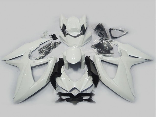 Buy 2008-2010 White Suzuki GSXR750 Motorcycle Fairing Kits Canada Buy 2008-2010 White Suzuki GSXR750 Motorcycle Fairing Kits Canada