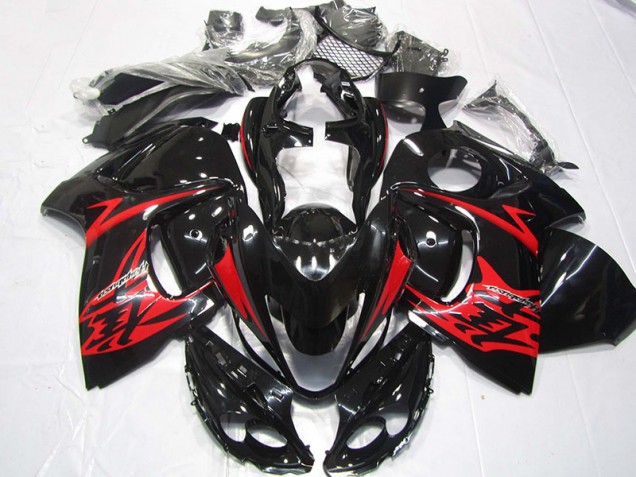 Buy 2008-2019 Black Red Suzuki GSXR1300 Hayabusa Bike Fairing Kit Canada Buy 2008-2019 Black Red Suzuki GSXR1300 Hayabusa Bike Fairing Kit Canada