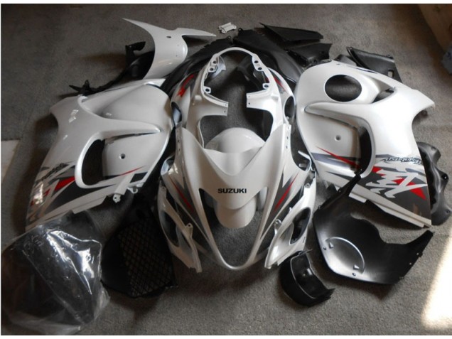 Buy 2008-2019 White Black Suzuki GSXR1300 Hayabusa Motorcycle Fairings Kits Canada Buy 2008-2019 White Black Suzuki GSXR1300 Hayabusa Motorcycle Fairings Kits Canada