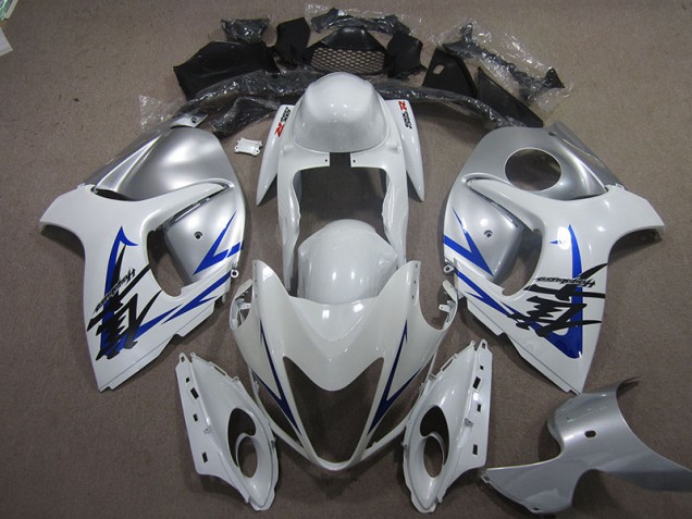 Buy 2008-2019 White Blue Suzuki GSXR1300 Hayabusa Motorcycle Fairings Canada Buy 2008-2019 White Blue Suzuki GSXR1300 Hayabusa Motorcycle Fairings Canada