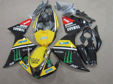 Buy 2009-2011 Black Yellow Motul Monster Yamaha YZF R1 Bike Fairing Canada