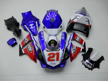 Buy 2015-2019 Blue Red KGN 21 Yamaha YZF R1 Motorbike Fairing Canada