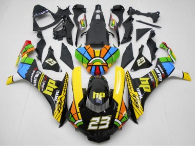 Buy 2015-2019 Yellow Black 23 Yamaha YZF R1 Motorcyle Fairings Canada